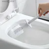 Spazzole per pulizia Scopino per WC con manico lungo Spazzola per pulizia bagno creativo Set di strumenti per la pulizia della toilette Accessori per il bagnoL240304