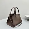 brand handbag desinger bags fashon totes 26cm fully handmade quality itally genuine leather wax stitching in stock fast delivery