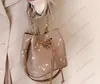 Designer Neonoes Buska Bag Woman Neo Noe torebka Tote M45497 Wysokiej jakości skórzane ramię Crossbody Bags Damskie portfele sprzęgło Topje hobo torebki Torebki