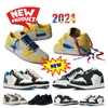 1 Low OG Canary 1s Concord Basketball Shoes True Blue Inside Out Panda Low Grey Canvas 1 Day Midnight Navy Mid Invert Split With Box Reverse Black Phantom Men Women