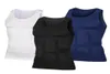 Nouveaux hommes corps Shapers Fitness élastique beauté Abdomen ajustement serré sans manches chemise débardeurs minceur seins façonnage gilet 2010092473725