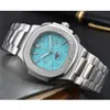 10% скидка Watch Watch Men 5740 серия Mens Mens Automatic Mechanical Women Luxury Brown Dial Rose Gold Stainabless Steel Steel