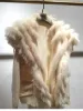 Cardigan tricoté en vraie fourrure de renard, nouveau design célèbre, veste en vraie fourrure de renard, manteaux élégants à la mode, vêtements d'extérieur, 2023