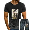 Fatos de treino masculinos Ace Ventura Camiseta de manga curta Cool Casual Camiseta