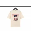 21SS Designer Tide T Shirts Chest Letter Laminerad tryck Kort ärm High Street Loose Overize Casual T-shirt 100% Pure Cotton Tops för män och kvinnor XS-5XL