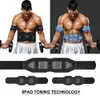 Muskelstimulator EMS Bauchgürtel Abs Trainer Touch LCD Display Home Gym Fitness Training Bauch Gewichtsverlust Körper Abnehmen 240222