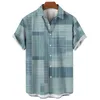 Camicie casual da uomo 2024 Camicia hawaiana Grafica stampata in 3D Top da uomo Designer T-shirt oversize da uomo