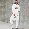 PLUSIZE Womens Dress Fashion Women Hoodies Pants Set Casual Tracksuits Plus Size Sports Clothing Set 240220