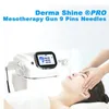 2 inç 1 RF Mikroiğne Kırışıklık Çıkartma Cilt Düzenleme Mezoterapi Mezoterapi Anti-Yaşlanma Karşıtı Nemlendirici Soğuk Hammer Kızarıklık Anti-Swelling Makinesi