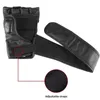 ZTTY demi doigt gants de boxe en cuir PU MMA combat coup de pied gants de boxe karaté Muay Thai entraînement gants d'entraînement hommes 240226