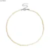 Pendentif colliers bijoux nouveaux produits femmes collier de perles de riz bohème court couleur pure cou chaîne collier