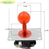 Joysticks Yinglucky Joysticks Arcade Joystick 5V Lysande färgglad Joystick Sanwa Joystick för Arcade Doll Machine Pandora Game Console