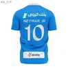 قمصان كرة القدم 2023 2024 AL Hilal Saudi Home Away Player Fans الإصدار Malcom Neves Sergej Vietto Koulibaly Lghalo Kanno Men Top Kids Kit Kin Football Shirtsh2434