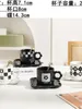 Cups Saucers Creative Ceramic Coffee And Plates With High Aesthetic Value Instagram For Children's Home Office Afternoon Tea