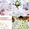 Bouquet de roses artificielles en soie, 50 pièces, fausses, pour la maison, centres de table de mariage, décorations de fête, 240228