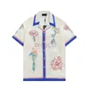 T-shirty 2023 Męskie designerskie koszulę modowe Summer Shure krótki rękaw Casual Polo Beach w stylu oddychającą koszulkę M-3XL 240304