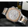 14% OFF watch Watch Bell Ross Global Limited Edition Stainless Steel Business Chronograph Luxury Date Casual Quartz Mens