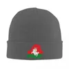 Bérets Histoire Emblème National De La Biélorussie Fierté Bonnet Unisexe Hiver Chaud Bonnet Femme Tricot Chapeaux Mode Skullies Bonnets Chapeau