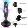 Choc électrique Pulse Man Prostate Massage Vibrateurs Sex Toy Pour Hommes Rotation Sans Fil Mâle Anal Butt Plug Stimulateur Masturbateur 231010