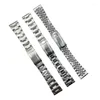 Cinturini per orologi Mod Solido acciaio inossidabile 316L 20mm 22mm Ustraight End Oyster Jubilee Strap Bracciale a fascia adatto per uomo Watche