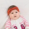 Haarschmuck Top Knot Baby Stirnbänder Einfarbig Kinderbänder Borns Kleinkind Turbane Weiche elastische Kopfbedeckung Kinder