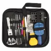 144 pièces ensemble d'outils de réparation de montre professionnelle pour ouvre-boîtier de montre ensemble d'outils dissolvant barre à ressort Horloge gereedschapset Repair Tools346Q