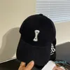 Chapeau de créateur de capuchon coloré de baseball bouclé de baseball masculine pour femmes