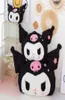 30cm e 60cm animais de pelúcia dos desenhos animados brinquedos de pelúcia ins bonito imitação bonecas inteiras adorável kuromi travesseiros para boa sorte5564915