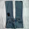 Women's Jeans Luxury Womens pJeans Brand 2024 Fashion Women Blue High Waist Street wear Wide Leg Jean Female Trouser Straight Denim Pants 240304