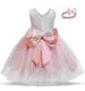 Baby Girls Christening Dress Wedding and Birthday Party Dresses Summer Newborn Girls Princess Baptism Dress Vestido infantil Q12232318296