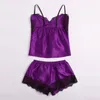 Soutien-gorge Ensembles Femmes Mode Imprimer Mesh Satin Femme Lingerie Chemise pour le soutien Push Up et Set