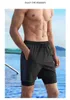 Men's Swimwear Men Professional Water Sports Competitive Swim Shirts Trunks Glasses Cap Quick-Drying Beach Surfing Bathing Shorts Goggles