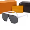 Designer de luxo óculos de sol homem mulher carta óculos unisex designer óculos de sol praia retro gafas