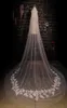 Veli da sposa economici in magazzino 3 stili applicati velo da cattedrale a uno strato bianco accessori da sposa di alta qualità1967725