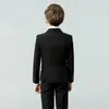 Combina infantil preto 007 piano fest dress school meninos cerimônia de formatura terno de fotografia infantil anfitrião apresentação de dança show de fantasia