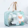 Sacs à cosmétiques mignons de voyage, organisateur de maquillage, sac étanche, Portable, Design de dessin animé, rangement de toilette pour femmes et filles