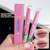 Lip Gloss Flower Love Mirror Water For Women Glossy Glass Heart Shape Lipstick Waterproof Crystal Jelly Plumper Gl V5F2