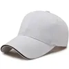 Bollmössor Solid Color Baseball Cap för män Kvinnor Vanlig Sun Visor Hat utomhus Dammtät justerbar fritid Casquette