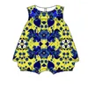 Clothing Sets Design Selling Girls Clothes 2 Milk Silk Fabric Beautiful Flower Pattern Sleeveless Top Shorts Set