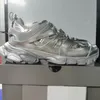 Novo Designer Track Shoes 3.0 Balencaga Homens Mulheres Paris Gomma Trainer Plataforma Light Trainers Tripler S Preto Branco Quente Rosa Mocassins Tracks Runner Sneakers Treinadores