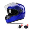 Motorcykelhjältar Mäns hjälm off-road racing män och kvinnor casco moto casque fyra säsonger full anti-dimma varm