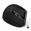 Souris ZELOTES Souris verticale ergonomique 2.4G 6/8 boutons F36A Souris verticale optique 2400 DPI Accessoires informatiques réglables