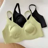 Bras Naked Ultra-thin Underwear Women's Big Breasts Show Small Thin Section With Soft Support Comfortable Breathable Seamless Bra