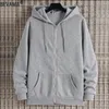 Hoodies masculinos casual velo zip up jaqueta harajuku clássico cor sólida sweatshirts hip hop streetwear feminino casaco solto outwear