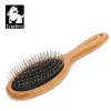 Combs Truelove Pet Comb Hair Removal Soft Comb Wooden Handle Pet Massage Brush Dog Accessories Pet Grooming Comb for Dog Cat TLK19131
