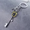 Chaînes en métal porte-clés Anime pendentifs collier Kingdom Heart