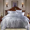 Luxury Bedroom Comforter Duvet Cover Jacquard Bed Sheet Set Linen for Home 220x240 Bedspread Euro Double Pillow Case Textile 240226