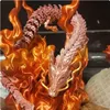 Wydrukowane 3D Dragon Chinese Elastyczne realistyczne realistyczne ozdoby modelu zabawek domowy dekoracja biura dekoracji dzieci 240219