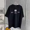 フランスTシャツの男性プリントファッションレディースコットンTシャツトップクロップコットンカジュアルティーショナルスリーブ高級ヒップホップデザイナーパリBB Tシャツ