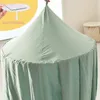 Kids Mosquito Net Girl Princess Hanging Bed Canopy Baby Crib Curtain Home Decoration Living Corner Play Reading Nook Decor 240220